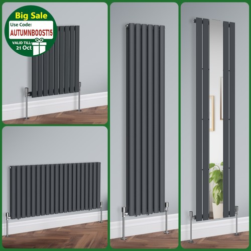 Anthracite designer radiator - designer,