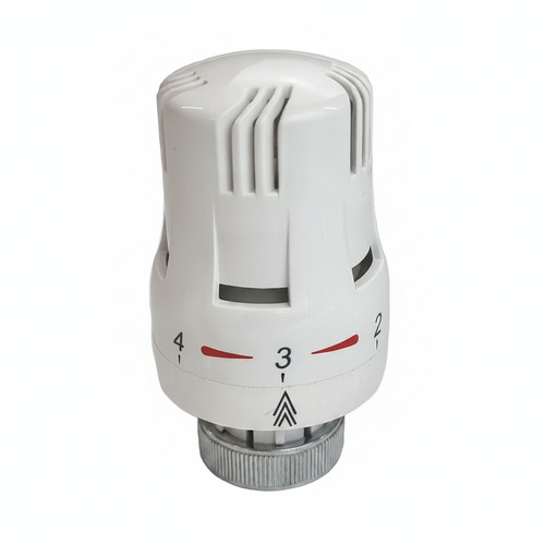 White thermostatic radiator - white,