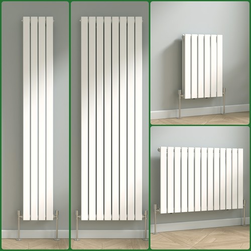 Flat panel oval column - flat,