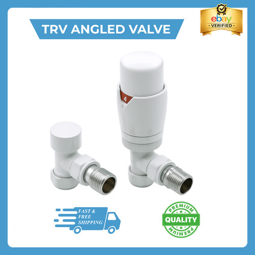 Angled trv radiator - angled,