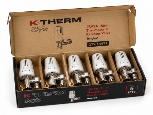 Therm chrome 15mm angled trv - k-therm,