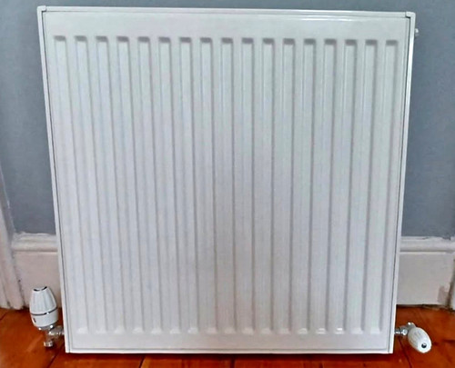 White single panel horizontal - white,