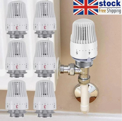 6pcs white radiator - 6pcs,